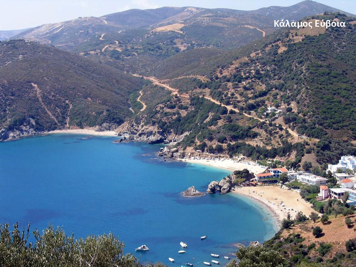 Fabulous Central Apartment Close To The Sea! Chalkís Exterior foto